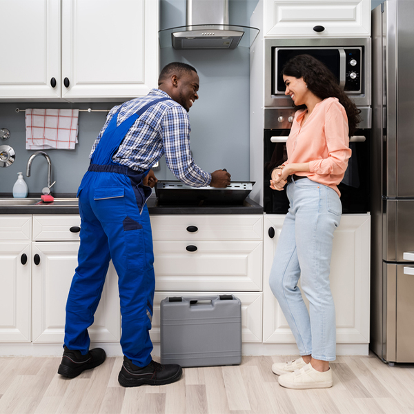 what kind of warranty do you offer on your cooktop repair services in Iselin New Jersey